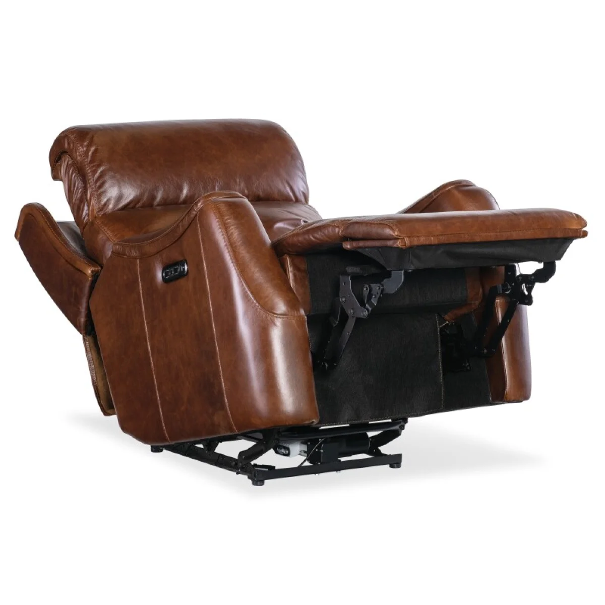 MS Harlan Zero Gravity Power Recliner with Power Headrest Recliners Brown 7