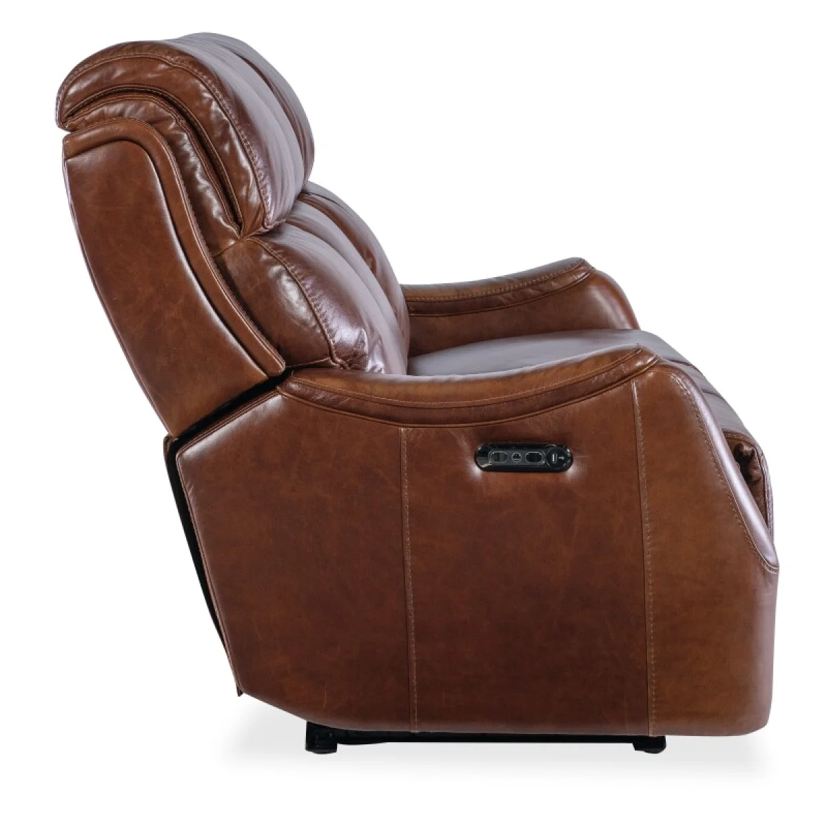 MS Harlan Zero Gravity Sofa with Power Recline & Power Headrest Sofas Brown 9