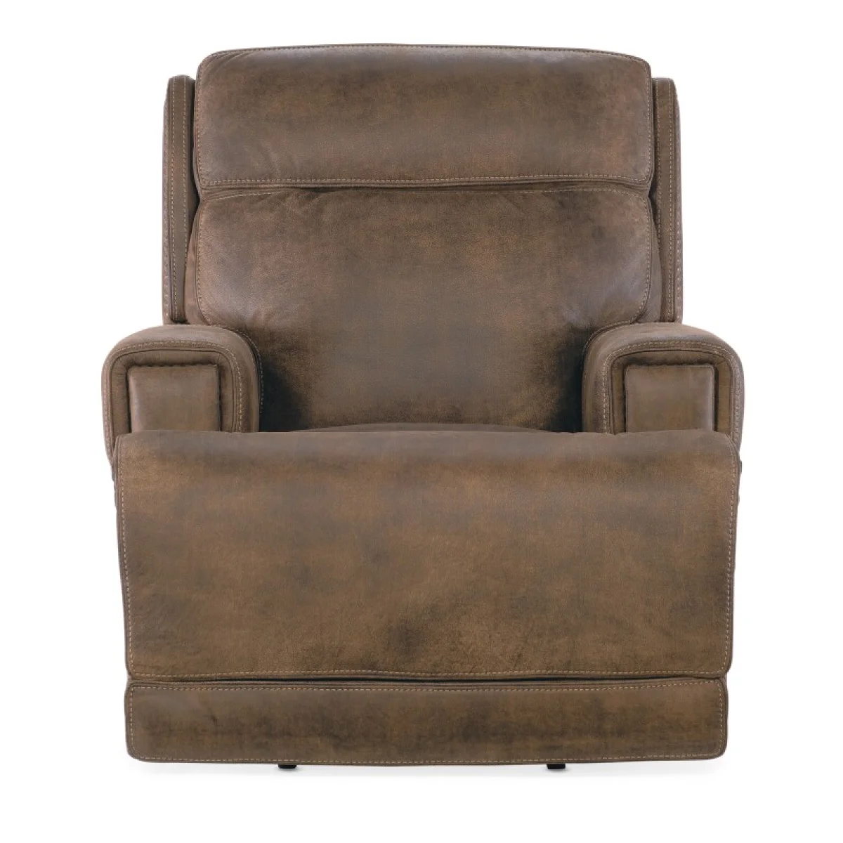 MS Wheeler Power Recliner with Power Headrest Recliners Brown 10