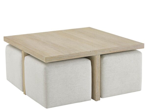 Dockside Cocktail Table W Ottomans - Image 2