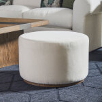 Lyra Ivory Pouf - Image 2