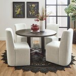 Waterfall 5-Piece Dining Set