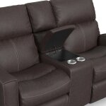 Score Power Reclining Loveseat with Console and Power Headrests and Lumbar - Image 3