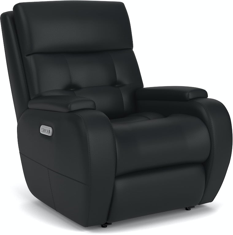 Strait Power Recliner with Power Headrest