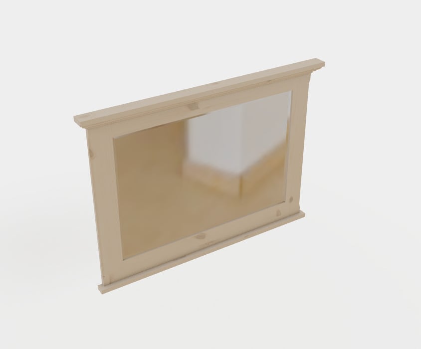 Longmeadow Mirror Light Brown