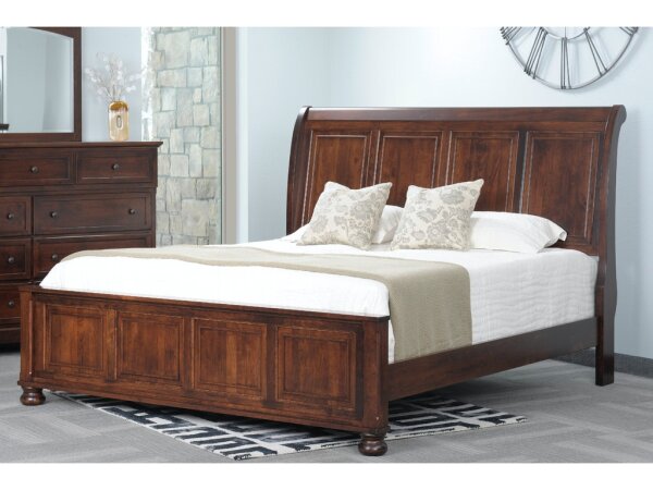 Brigantine Sleigh Bed with Low Footboard - Image 2
