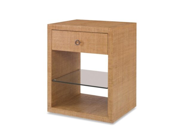 Charleston Small Nightstand-Sand Nightstands Century Furniture