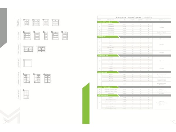 Kingsport Nightstand 1 - Image 2