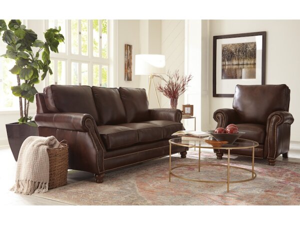 CM Leather Sofa L791050BD - Image 3