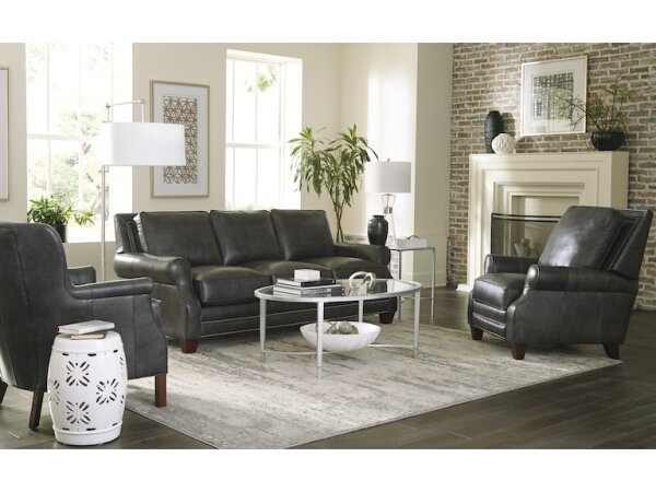 CM Leather Sofa L793550BD - Image 2