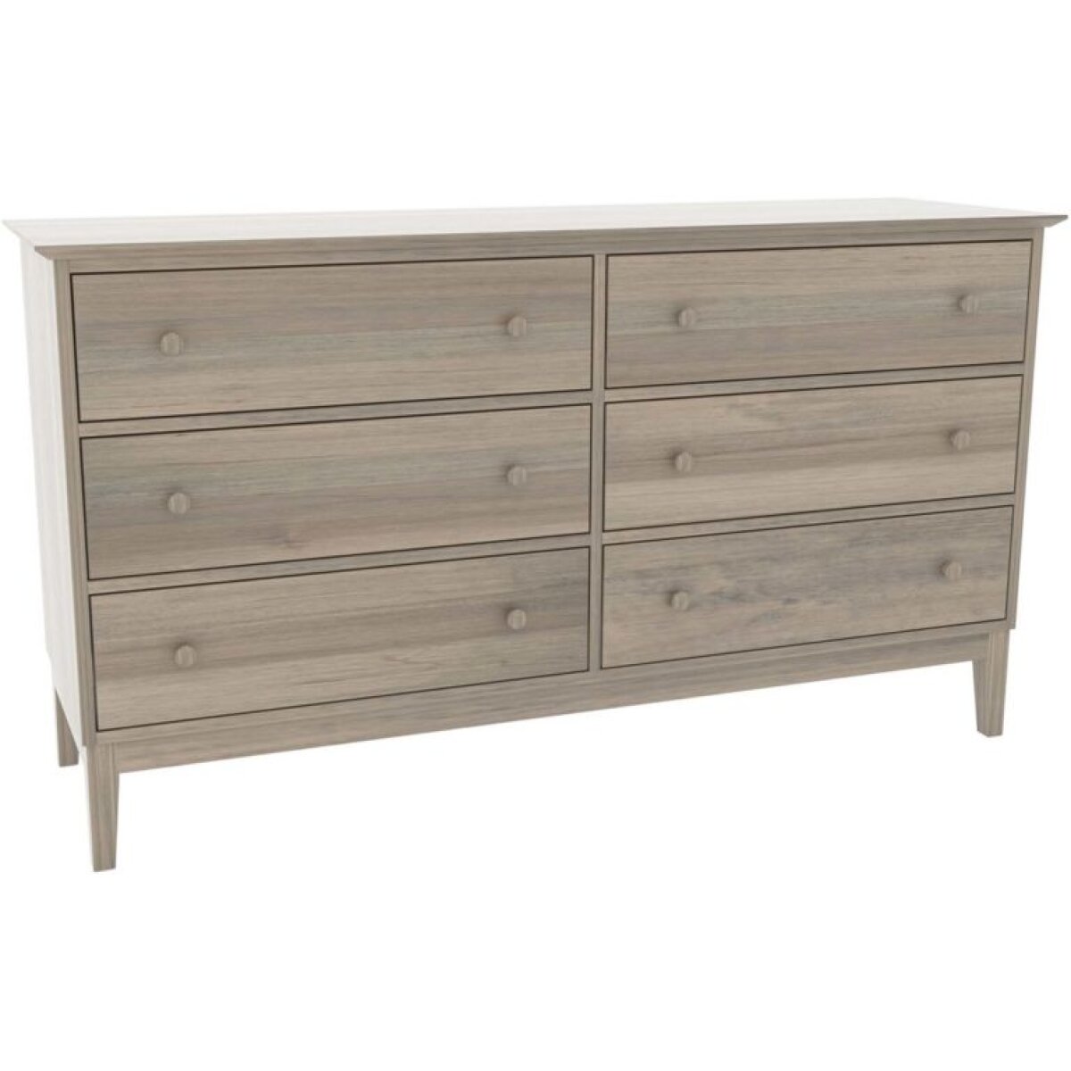 Gable Road Six-Drawer Dresser Dressers Customizable 4