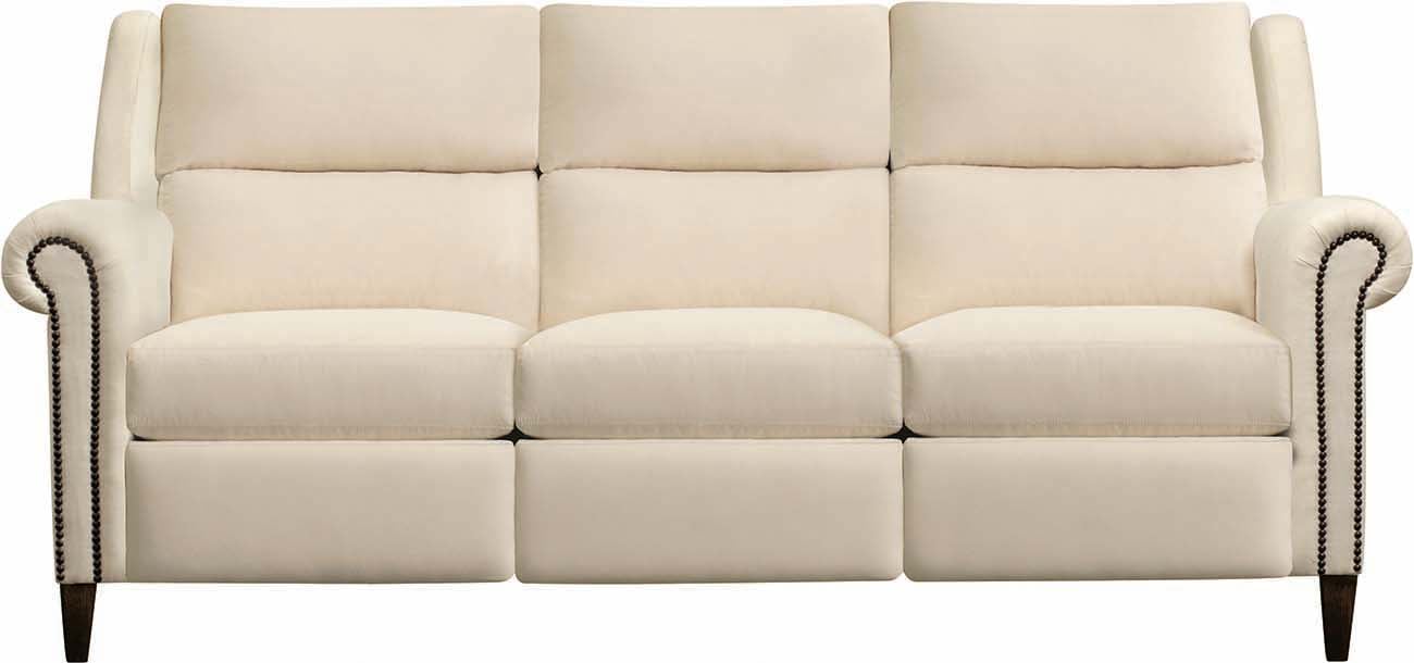 Woodlands Roll Arm Sofa With Nails