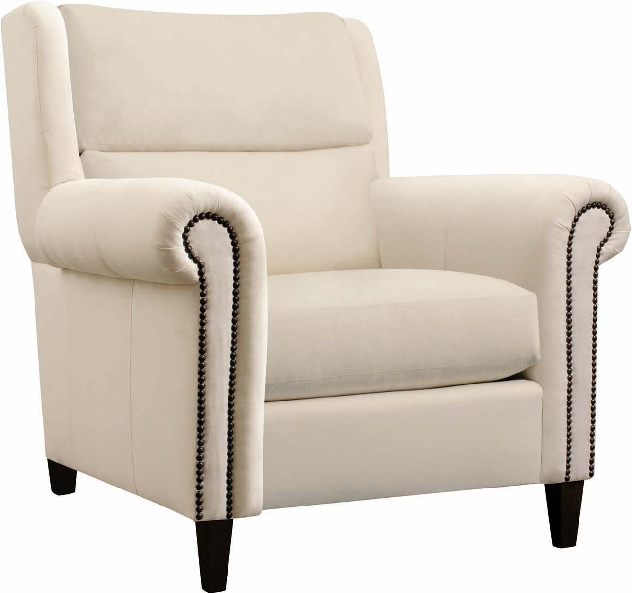 Woodlands Roll Arm Recliner with Nails