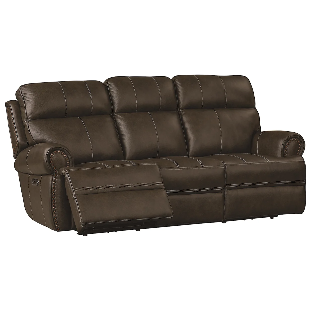 Claremont Sofa w/Power Recliners Bassett Furniture 6 Claremont Sofa w/Power Recliners Bassett Furniture 6