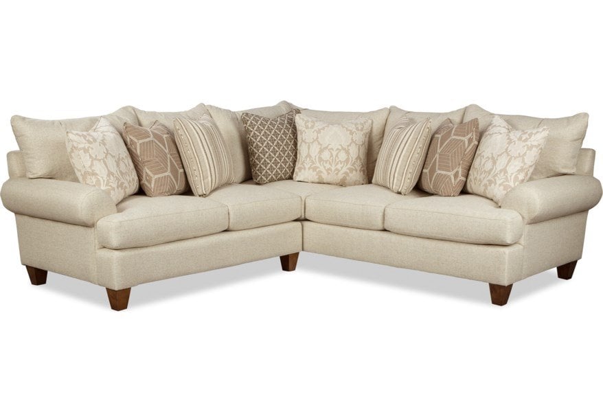 Paula Deen 4-Seat Sectional Sofa P781632BD