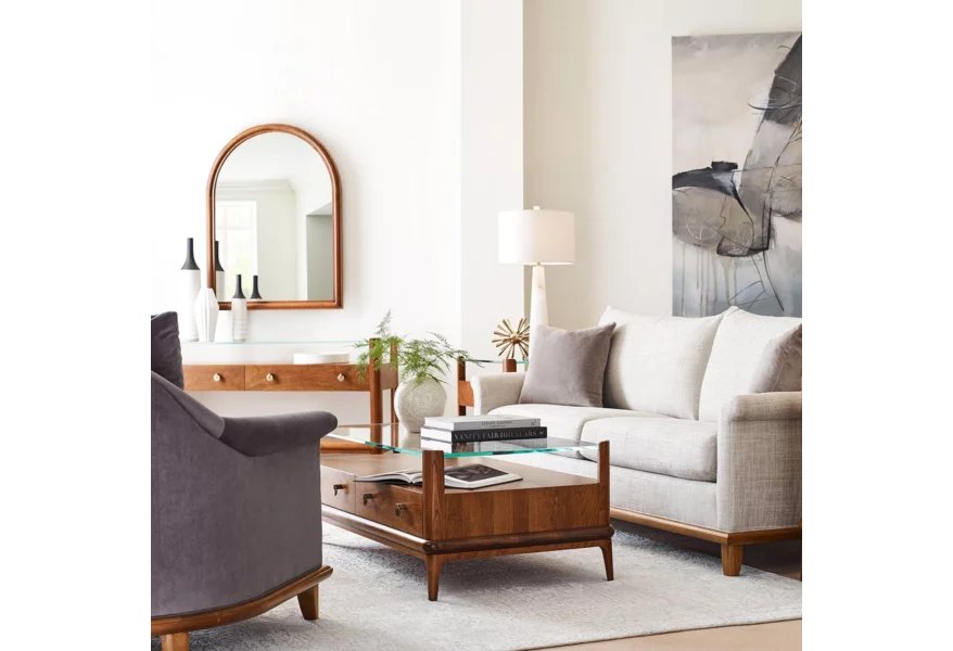 Martine Glass-Top Cocktail Table - Image 3