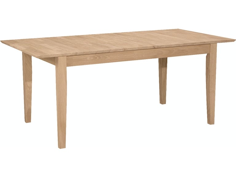 Butterfly Leaf Extension Table w/ Shaker leg