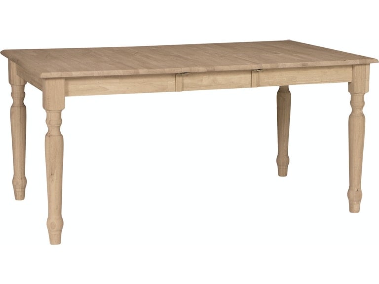Extension Table w/Turned Leg