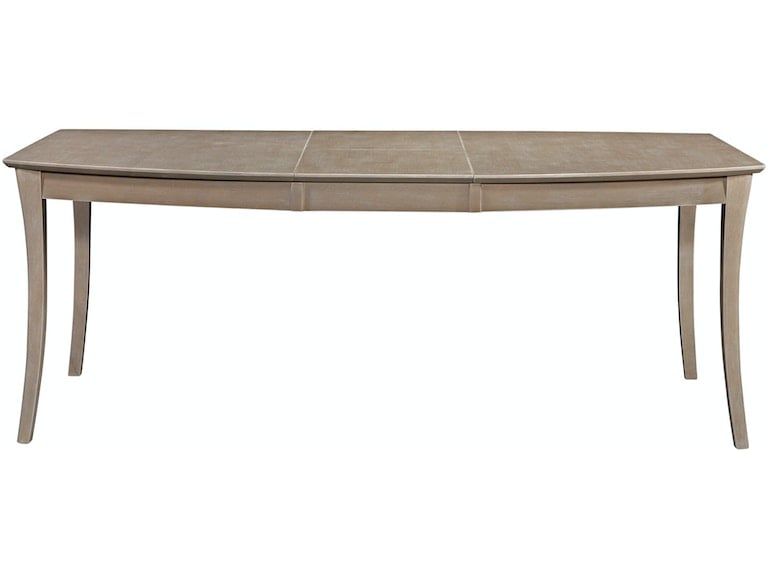 Salerno Butterfly Extension Table in Taupe Gray