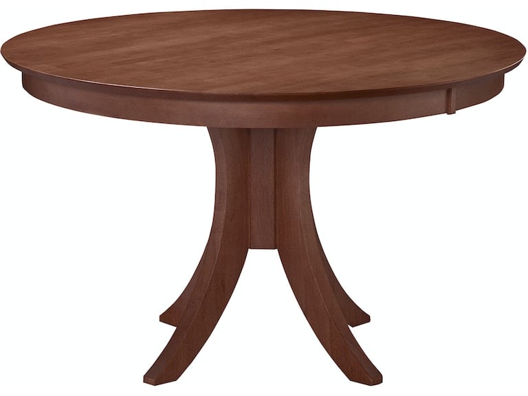30'' H Siena Pedestal Table in Espresso