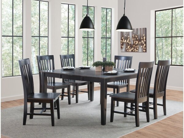 54x36'' Extension Table Top and Shaker Legs - Image 2