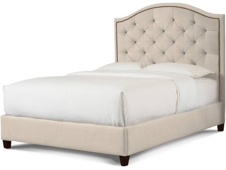 Custom Upholstered Vienna Arched Bed