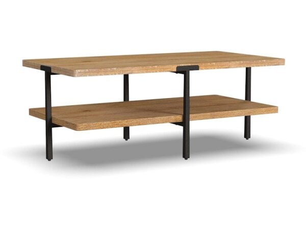 Millwork Rectangular Coffee Table Cocktail & Coffee Tables Flexsteel 4