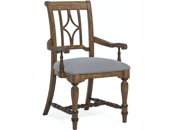 Plymouth Upholstered Arm Dining Chair Chairs & Benches Flexsteel