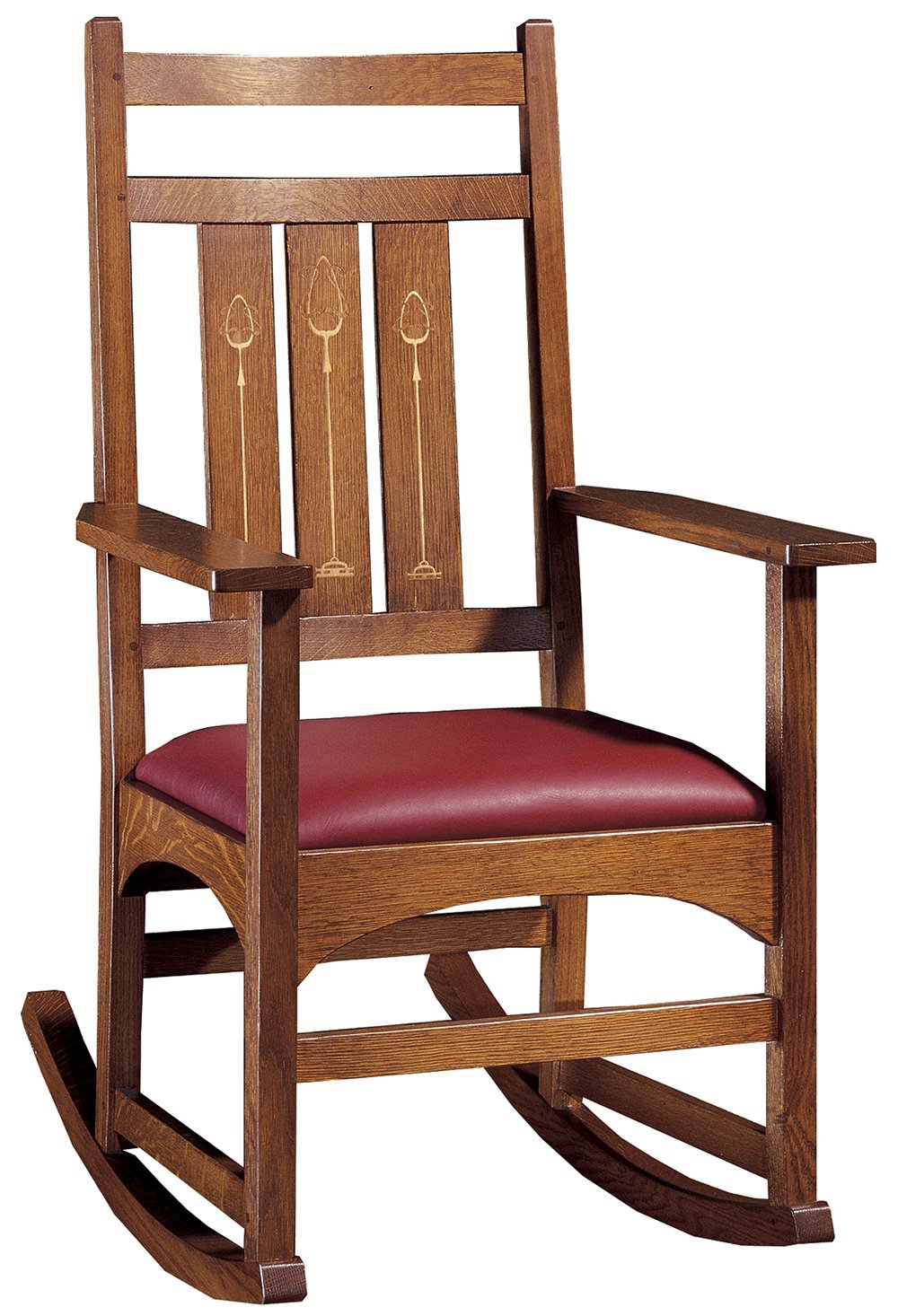 Harvey Ellis Rocker, with Inlay