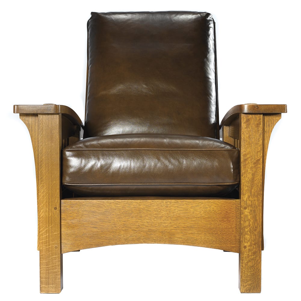 Bow Arm Morris Chair with Loose Cushion Chairs Customizable 7 Bow Arm Morris Chair with Loose Cushion Chairs Customizable 7