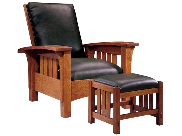 Bow Arm Morris Chair Chairs Customizable