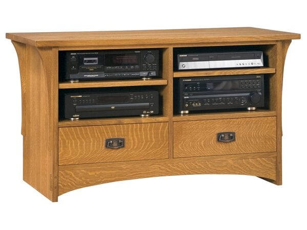 Mission 50″ TV Console Entertainment Stands Stickley Furniture