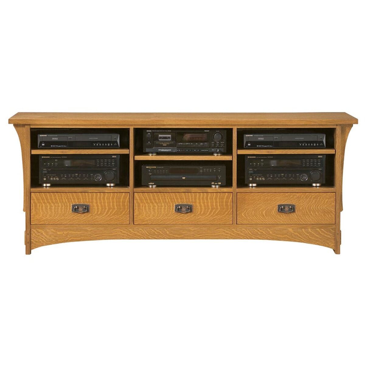 68″ TV Console Entertainment Stands Stickley Furniture 4