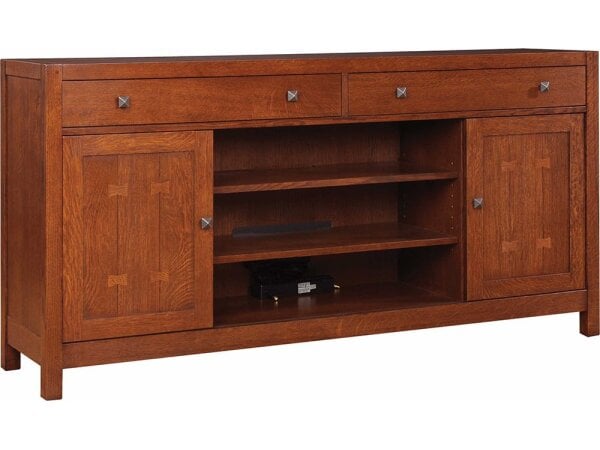 66″ TV Console Entertainment Stands Stickley Furniture