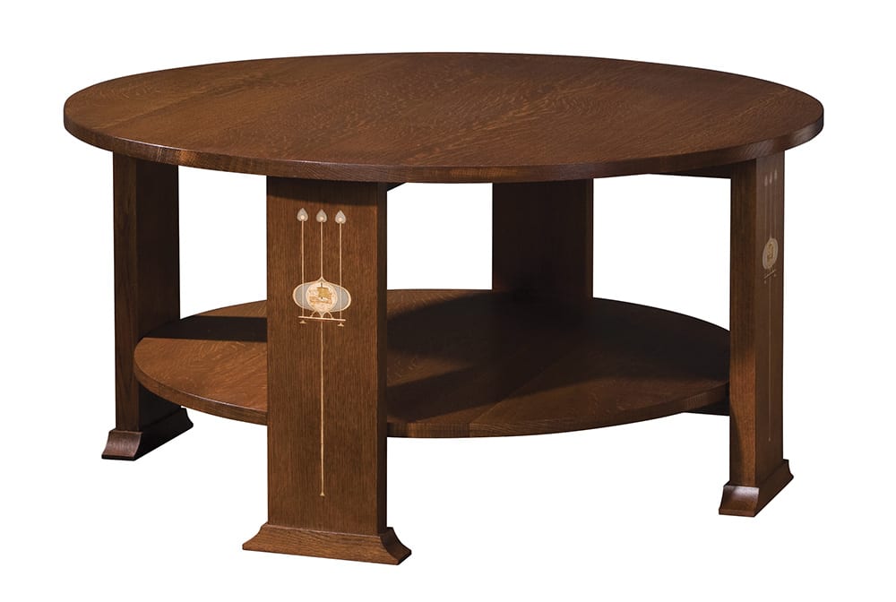 Harvey Ellis Round Cocktail Table