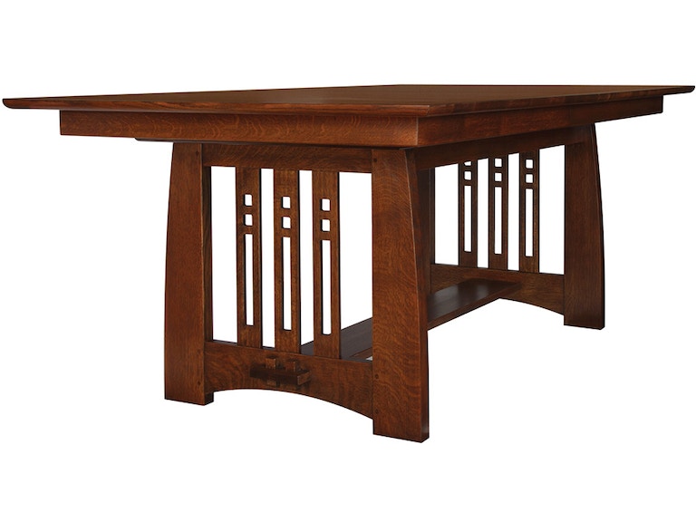 Highlands Trestle Table in Oak