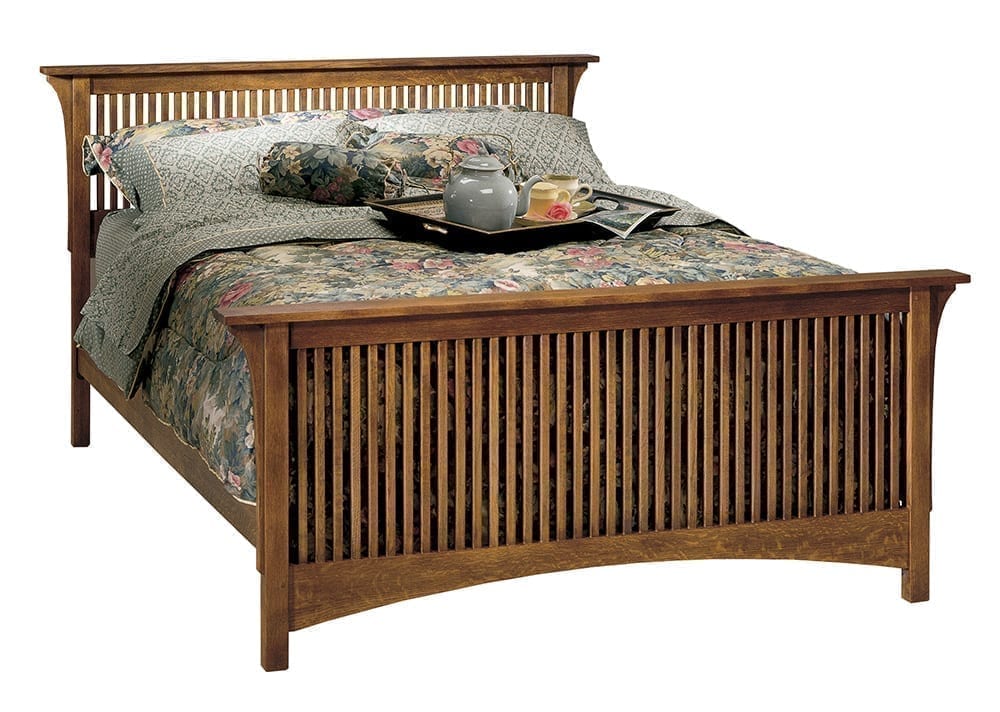 Spindle Bed Full Cherry