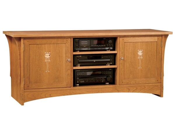 68″ Harvey Ellis TV Console Entertainment Stands Stickley Furniture