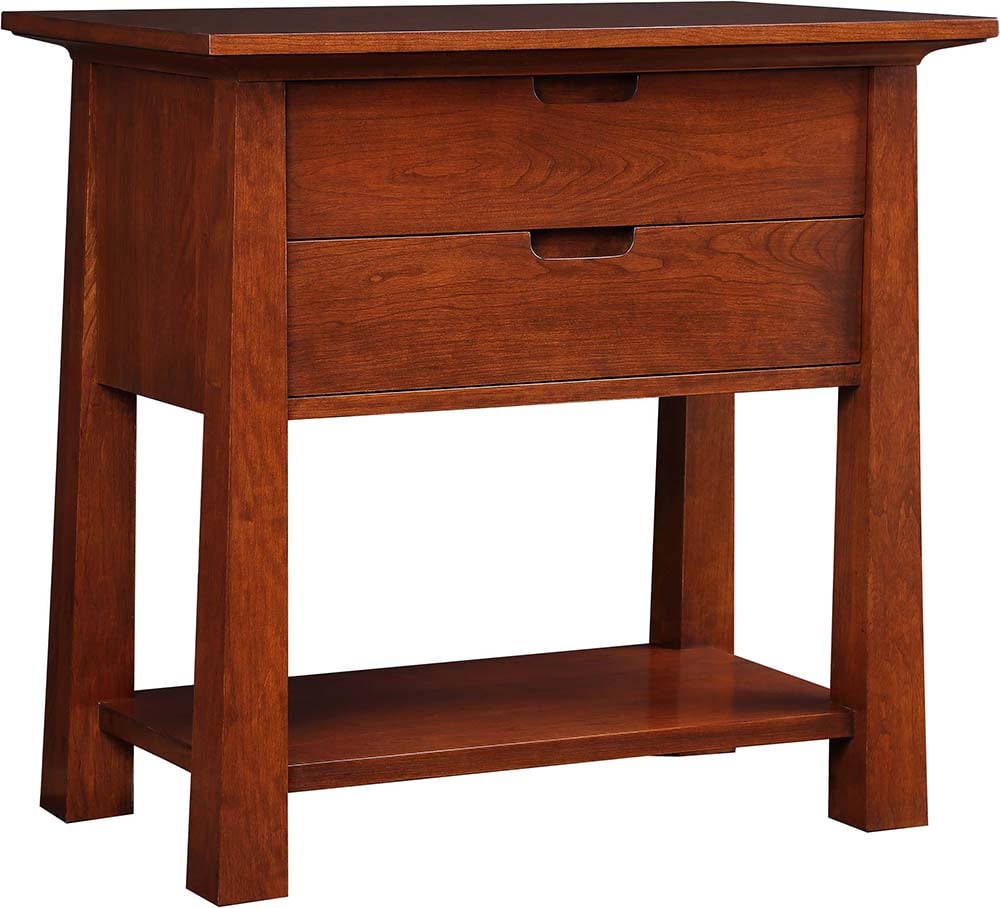 Park Slope Open Nightstand Cherry Vesper