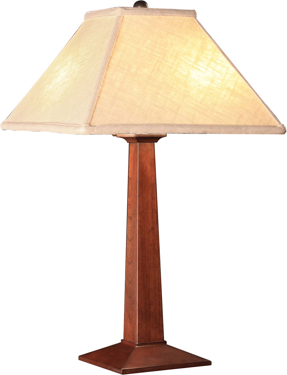 Table Lamp with Linen Shade