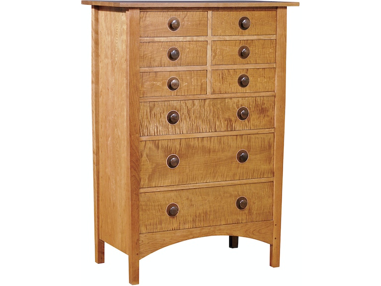 Harvey Ellis Nine Drawer Chest