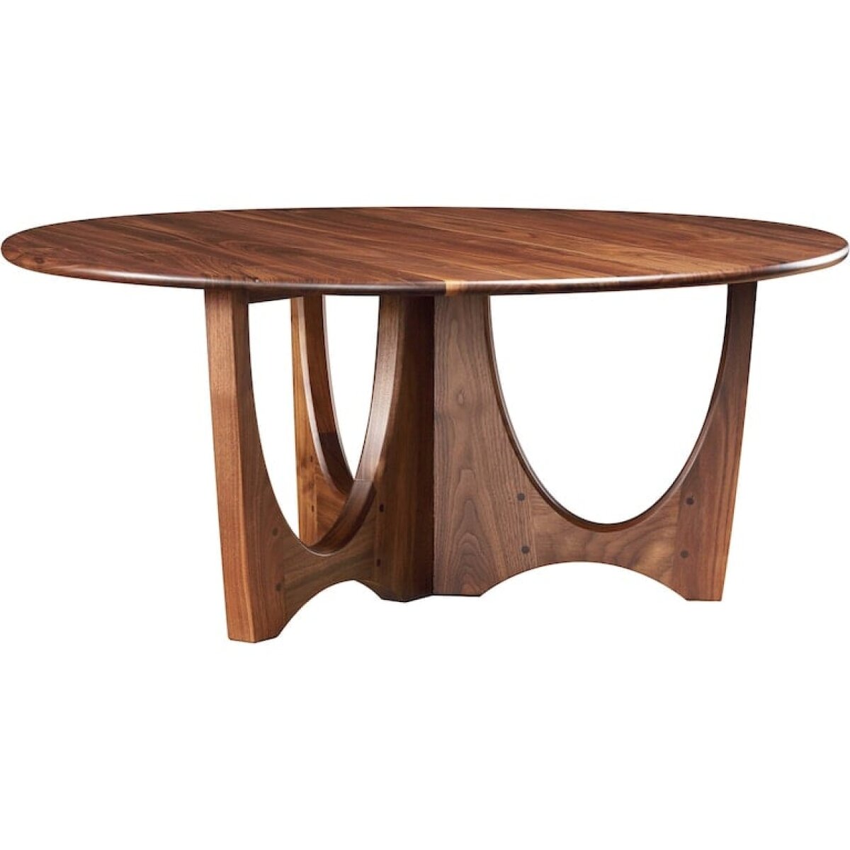Walnut Grove Round Cocktail Table Cocktail & Coffee Tables Customizable 4