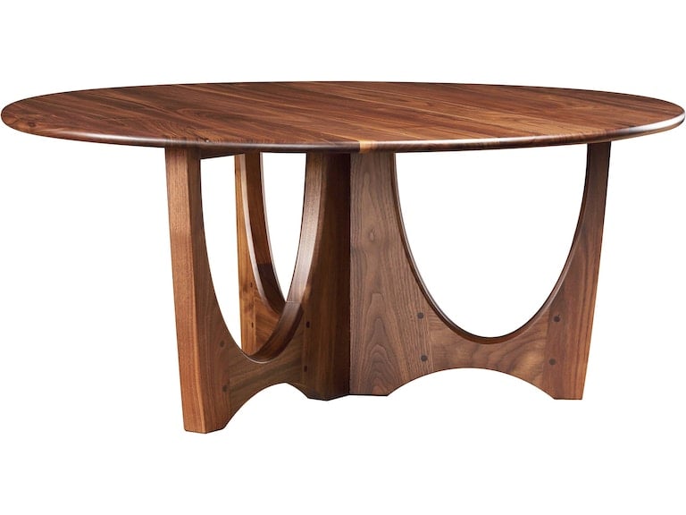 Walnut Grove Round Cocktail Table Cocktail & Coffee Tables Customizable 4 Walnut Grove Round Cocktail Table Cocktail & Coffee Tables Customizable 4
