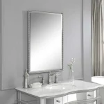 Sherise Vanity Mirror, Nickel - Image 5