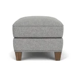Allison Fabric Ottoman - Image 4