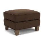 Allison Fabric Ottoman - Image 5