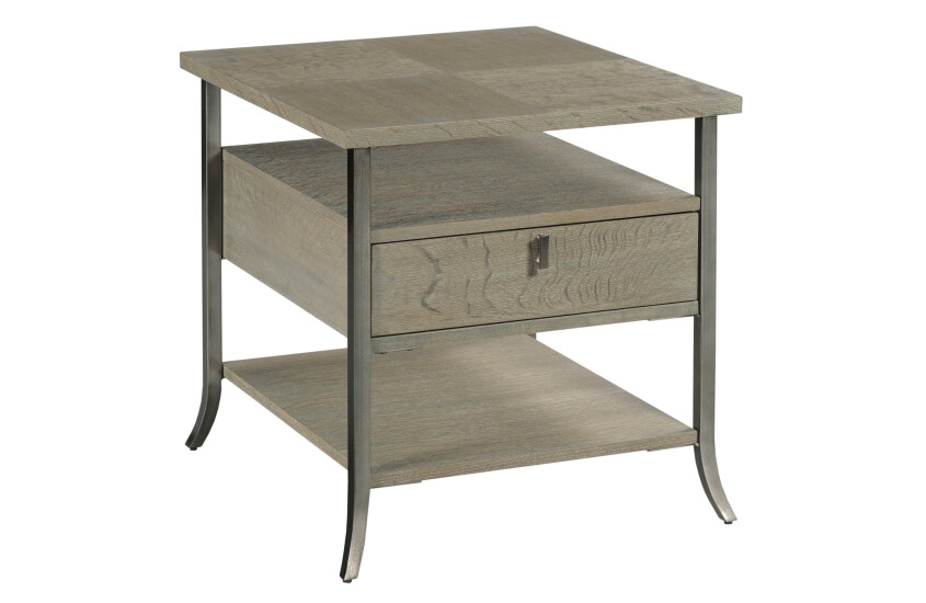 Creston Rockford Rectangular Drawer End Table