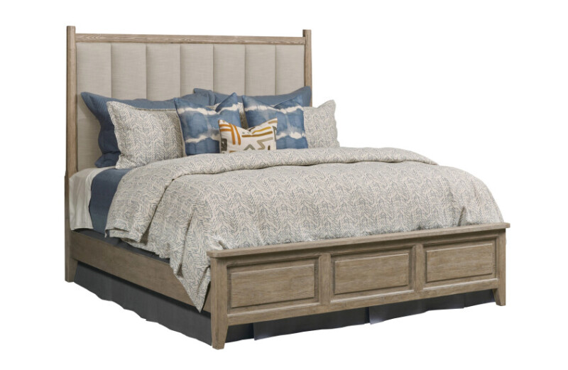 Urban Cottage Oakmont Cal King Uph Panel Bed - Complete