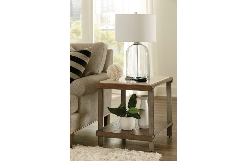 Amara Rectangular End Table