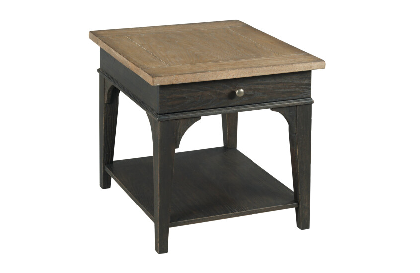 Hancock Rectangular Drawer End Table
